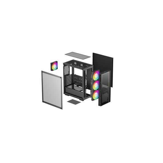 DeepCool MATREXX55 V4 C Midi Tower Black | Techbox