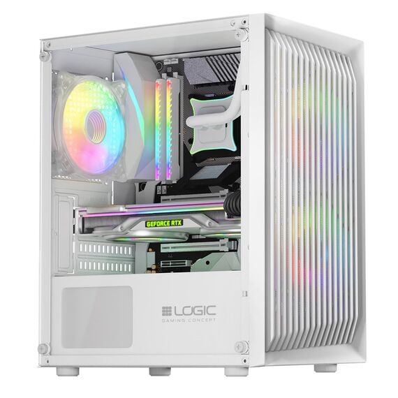 LOGIC ATOS ARGB Mini USB 3.0 Enclosure White - Techbox - Τεχνολογία ...