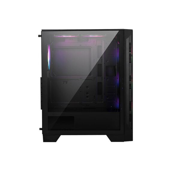MSI MAG FORGE 120A AIRFLOW computer case Midi Tower Black, Transparent - Computer Cases - PC Cases & Accessories - Techbox
