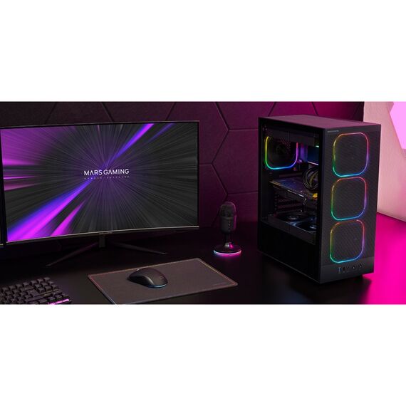 TACENS MARS MC-NEBULA 4x120mm ARGB ATX - case | Techbox