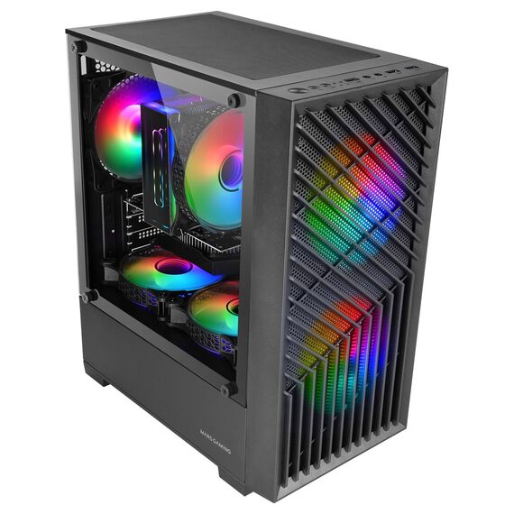 TACENS MARS MC-VORTEX 3x120mm FRGB mATX - case - Computer Cases - PC Cases & Accessories - Techbox
