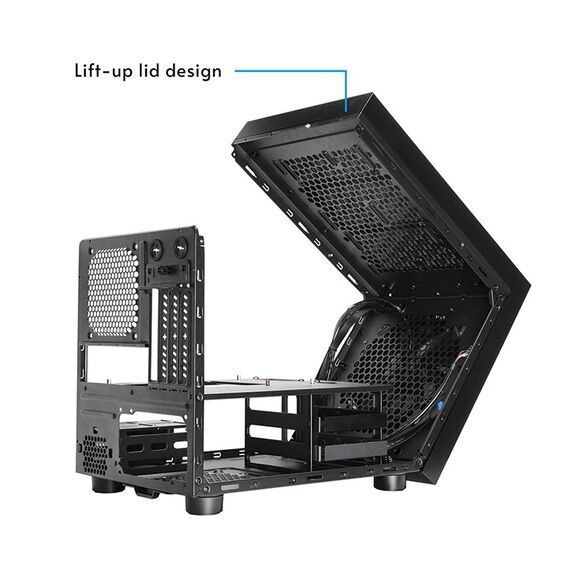Chieftec CI-03B-OP computer case Cube Black | Techbox