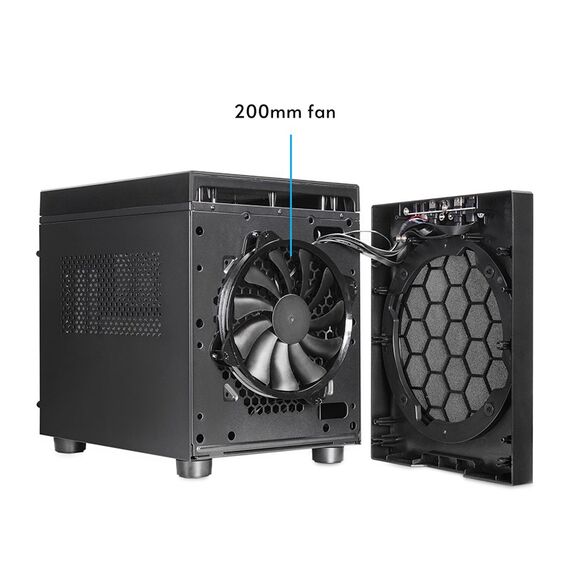 Chieftec CI-03B-OP computer case Cube Black | Techbox