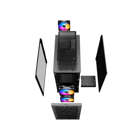 DeepCool MATREXX 40 3FS Micro Tower Black - Computer Cases - PC Cases & Accessories - Techbox