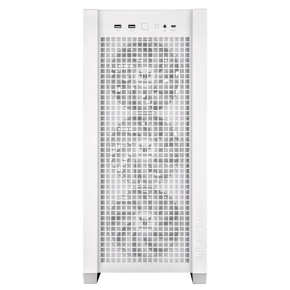 Housing Asus TUF GAMING GT302 TG ARGB WHITE - Computer Cases - PC Cases & Accessories - Techbox