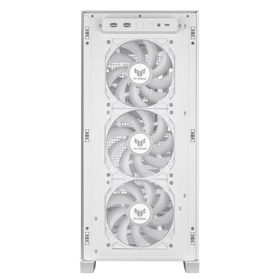 Housing Asus TUF GAMING GT302 TG ARGB WHITE - Computer Cases - PC Cases & Accessories - Techbox