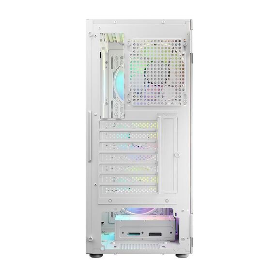 Logic PORTOS ARGB MINIDI USB 3.0 Case White - Computer Cases - PC Cases & Accessories - Techbox