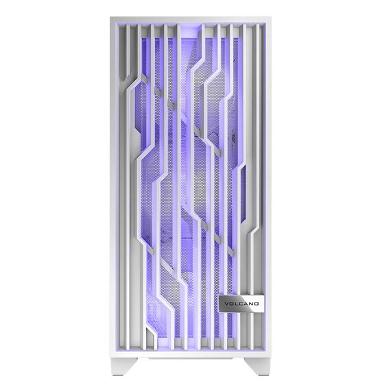 MODECOM Case VOLCANO PERUN APEX ARGB MIDI White | Techbox