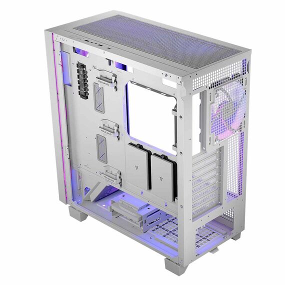 MODECOM Case VOLCANO PERUN APEX ARGB MIDI White | Techbox