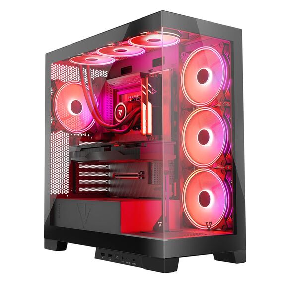 MODECOM Volcano SPACE APEX ARGB  MIDI USB 3.0 X 2  CYPE-C | Techbox