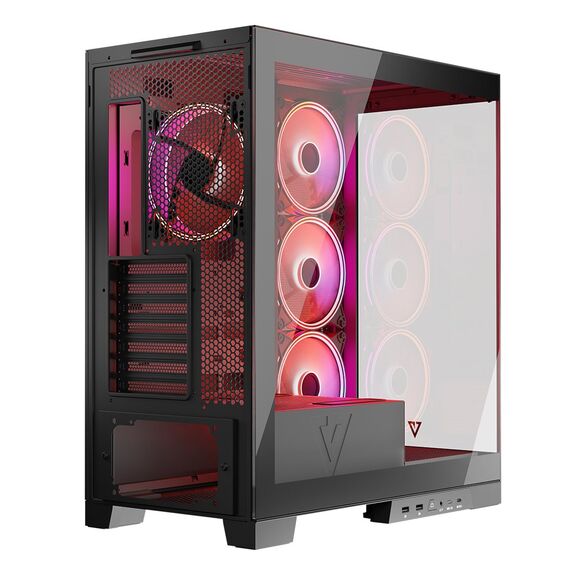 MODECOM Volcano SPACE APEX ARGB  MIDI USB 3.0 X 2  CYPE-C | Techbox