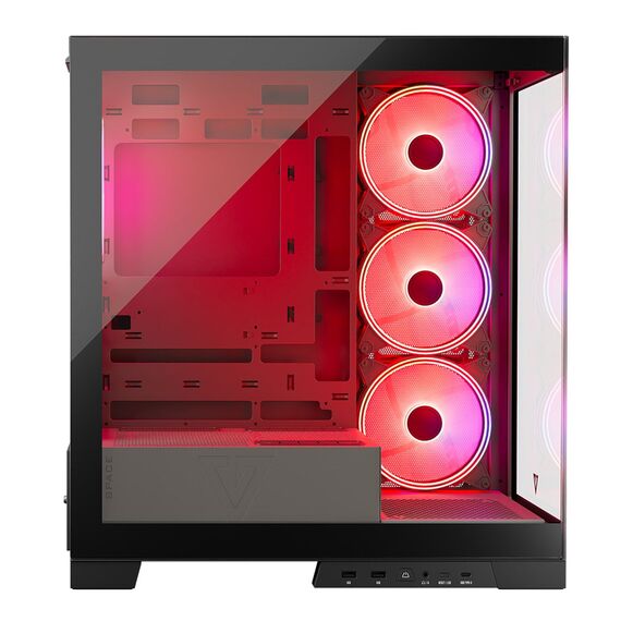 MODECOM Volcano SPACE APEX ARGB  MIDI USB 3.0 X 2  CYPE-C | Techbox