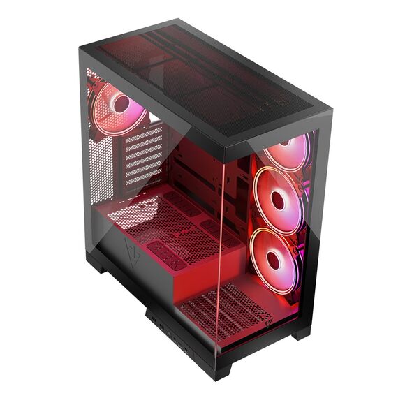 MODECOM Volcano SPACE APEX ARGB  MIDI USB 3.0 X 2  CYPE-C | Techbox