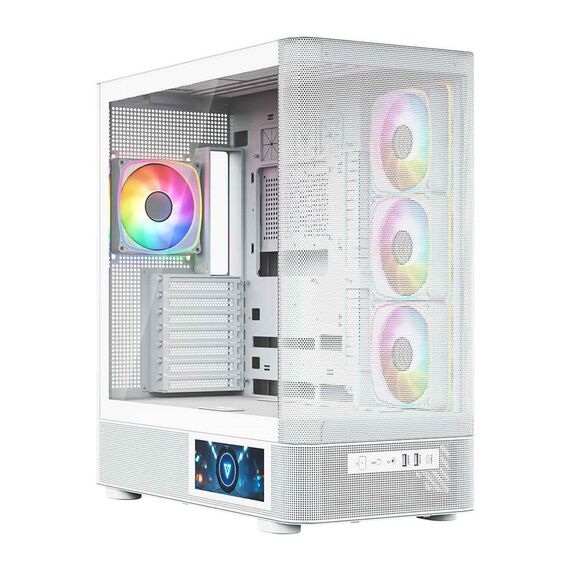 MODECOM Volcano Volcano AQ400 ARGB Midi White | Techbox