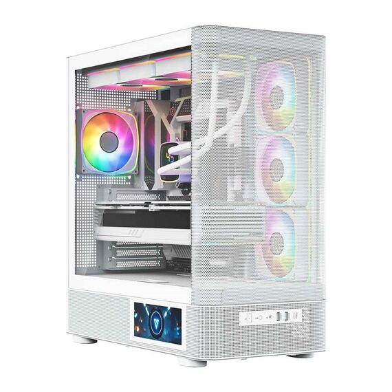 MODECOM Volcano Volcano AQ400 ARGB Midi White | Techbox