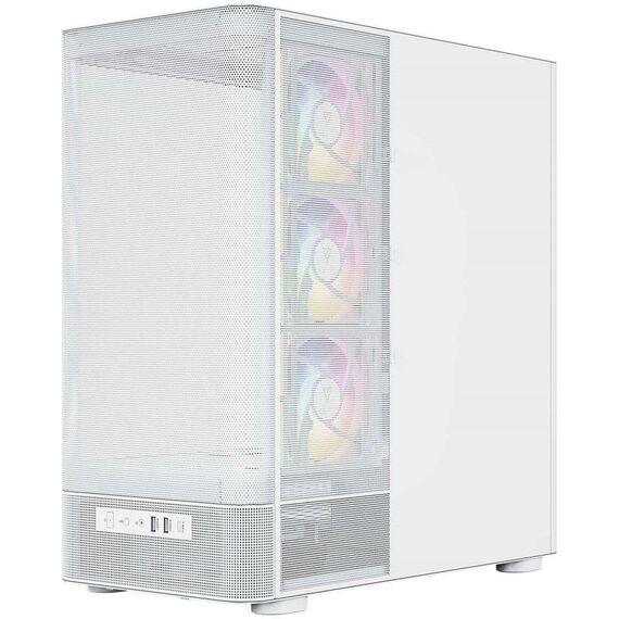 MODECOM Volcano Volcano AQ400 ARGB Midi White | Techbox