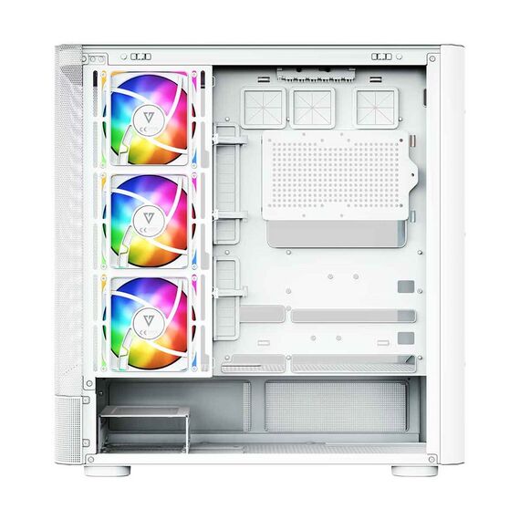 MODECOM Volcano Volcano AQ400 ARGB Midi White | Techbox