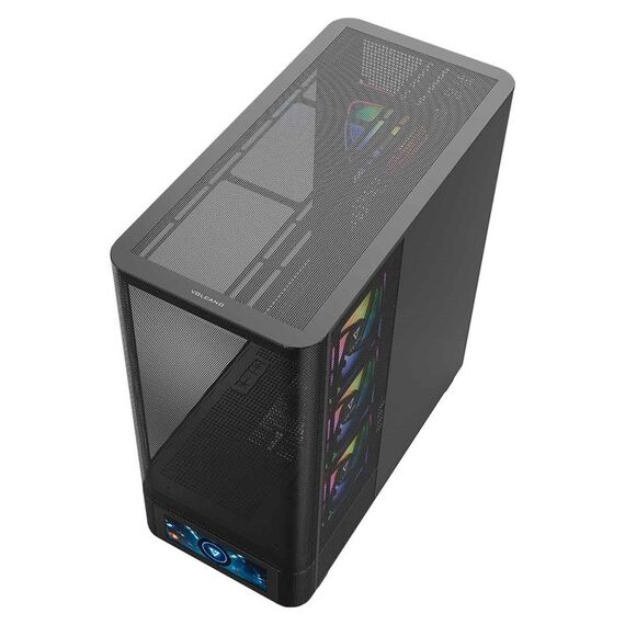 MODECOM Volcano Volcano AQ500 ARGB Midi Black | Techbox