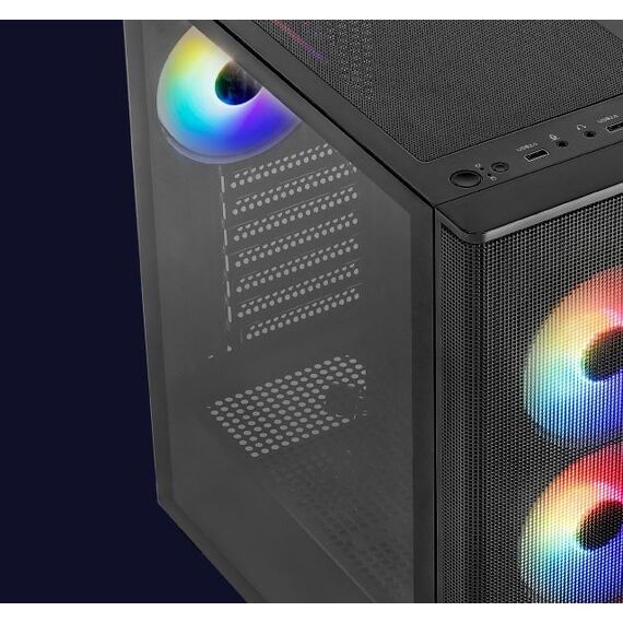 PC Case Aerocool PGS Designer-G-BK-V1 - Computer Cases - PC Cases & Accessories - Techbox