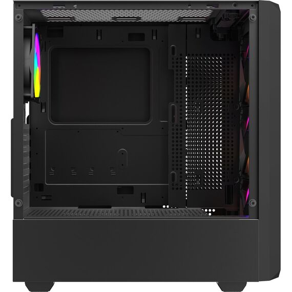 Savio Noctis Glass RGB Cube Black - Computer Cases - PC Cases & Accessories - Techbox
