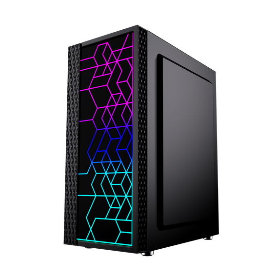 Gembird Fornax 2500 ARGB Gaming ATX computer case, Midi Tower, backlight,  Black - Computer Cases - PC Cases & Accessories - Techbox