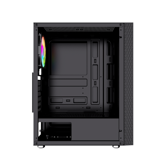 Gembird Fornax 2500 ARGB Gaming ATX computer case, Midi Tower, backlight,  Black - Computer Cases - PC Cases & Accessories - Techbox