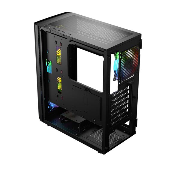 Logic ARAMIS ARGB MINIDI USB 3.0 Case Black - Computer Cases - PC Cases & Accessories - Techbox