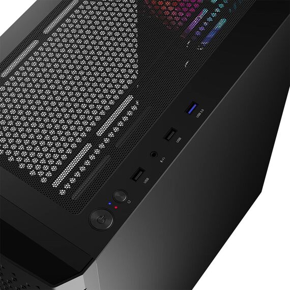 Logic ARAMIS ARGB MINIDI USB 3.0 Case Black - Computer Cases - PC Cases & Accessories - Techbox