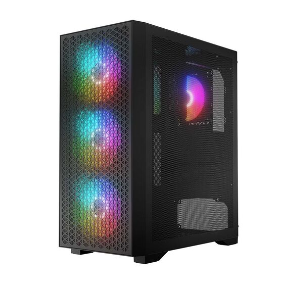Logic DART PRO ARGB MIDI USB-C PC Case Black - Computer Cases - PC Cases & Accessories - Techbox
