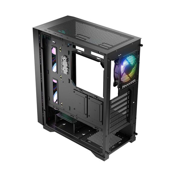Logic DART PRO ARGB MIDI USB-C PC Case Black - Computer Cases - PC Cases & Accessories - Techbox