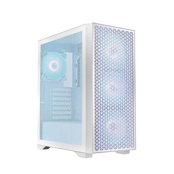 Logic DART PRO ARGB MIDI USB-C PC Case White - Computer Cases - PC Cases & Accessories - Techbox