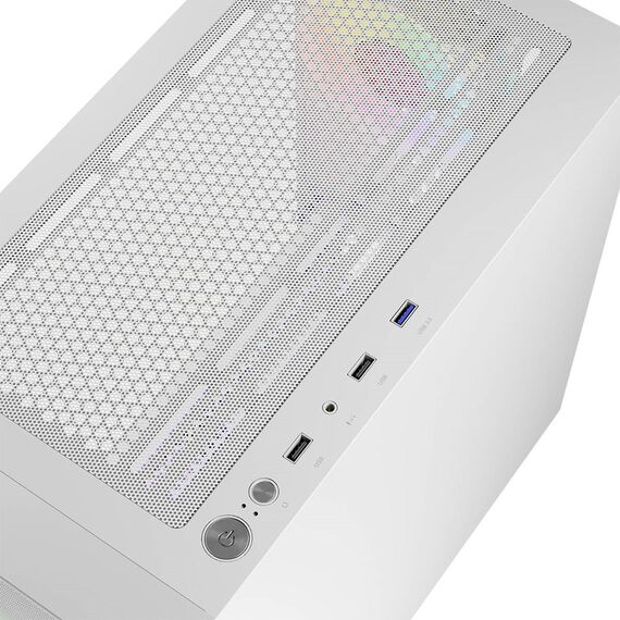 Logic PORTOS ARGB MINI USB 3.0 Case White | Techbox