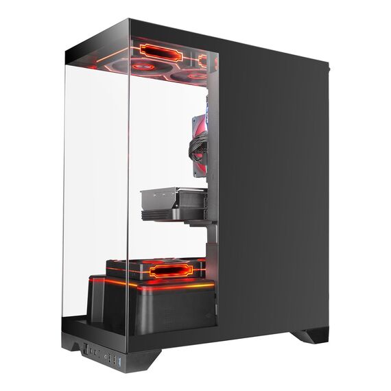 Mars Gaming MCPRISMA computer case Midi Tower Black - Computer Cases - PC Cases & Accessories - Techbox