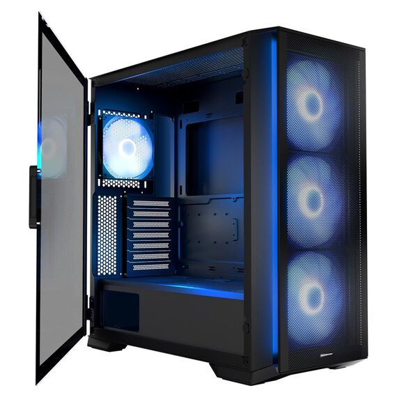 MODECOM  HORIZON ARGB Flow MIDI USB 3.0 X 2 CYPE-C computer case - Computer Cases - PC Cases & Accessories - Techbox