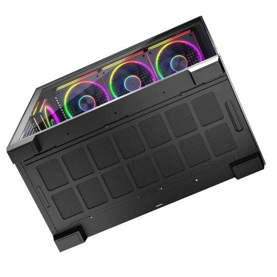 MODECOM VOLCANO STELLAR ARGB MIDI 8F BLACK - Computer Cases - PC Cases & Accessories - Techbox