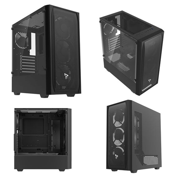 Savio Noctis Flow Cube Black - Computer Cases - PC Cases & Accessories - Techbox