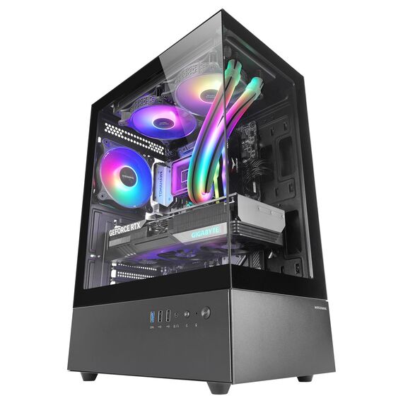 TACENS MARS MC-XO 1x120mm FRGB ATX - case - Computer Cases - PC Cases & Accessories - Techbox