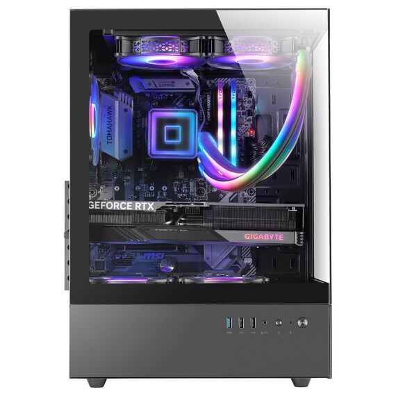 TACENS MARS MC-XO 1x120mm FRGB ATX - case - Computer Cases - PC Cases & Accessories - Techbox