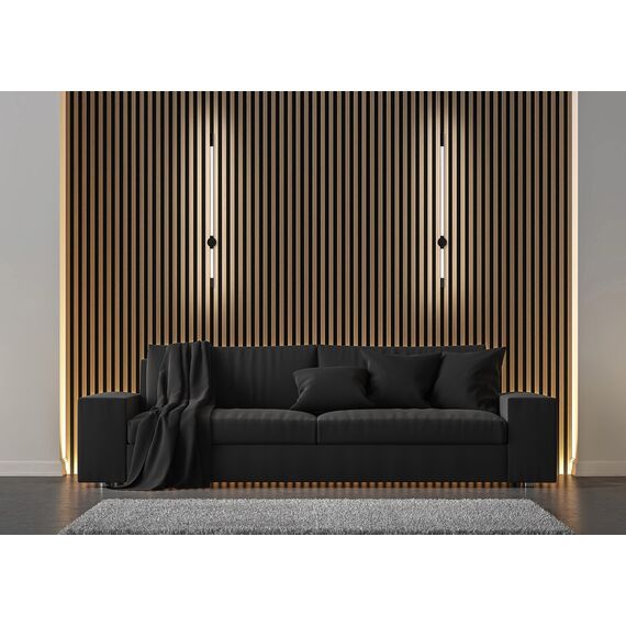 Activejet Lungo Black LED Wall Light | Techbox
