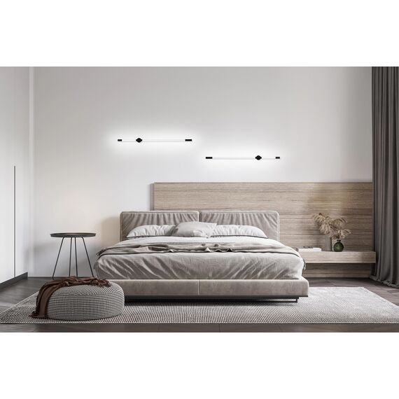 Activejet Lungo Black LED Wall Light | Techbox