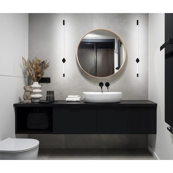 Activejet Lungo Black LED Wall Light | Techbox