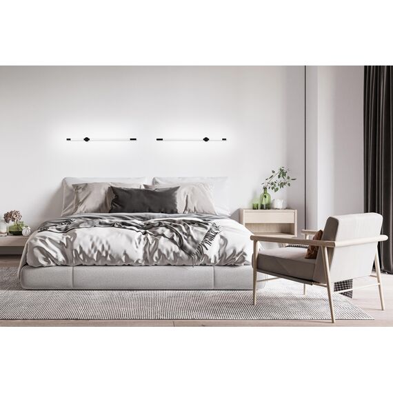 Activejet Lungo Black LED Wall Light | Techbox
