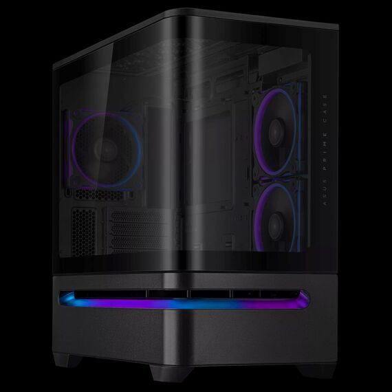 ASUS PRIME AP202 TG ARGB BLACK enclosure - Computer Cases - PC Cases & Accessories - Techbox