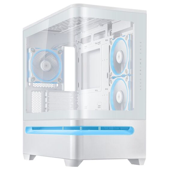 ASUS PRIME AP202 TG ARGB WHITE enclosure - Computer Cases - PC Cases & Accessories - Techbox