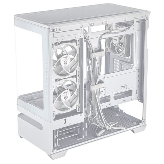 ASUS PRIME AP202 TG ARGB WHITE enclosure - Computer Cases - PC Cases & Accessories - Techbox