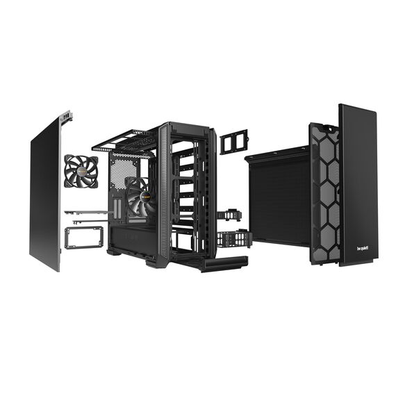 be quiet! Silent Base 601 Midi Tower Black | Techbox