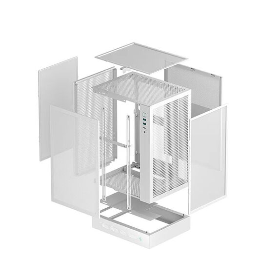 DeepCool R-CH170-WHNPI0D-G-1 computer case Tower White - Computer Cases - PC Cases & Accessories - Techbox