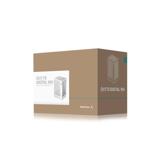 DeepCool R-CH170-WHNPI0D-G-1 computer case Tower White - Computer Cases - PC Cases & Accessories - Techbox