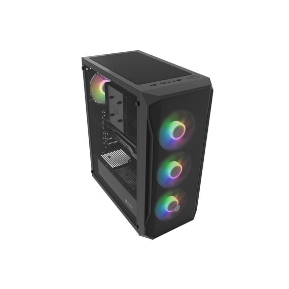 FURY Shobo SH4F RGB Midi Tower Black - Computer Cases - PC Cases & Accessories - Techbox