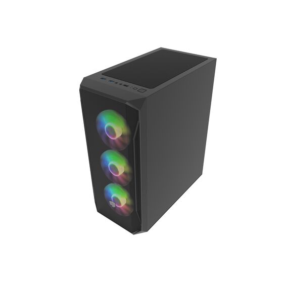 FURY Shobo SH4F RGB Midi Tower Black - Computer Cases - PC Cases & Accessories - Techbox